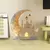 Eid decoração de mesa ornamento lua castelo eid 2d plana acrílico decoraçõe - loja online