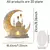 Eid decoração de mesa ornamento lua castelo eid 2d plana acrílico decoraçõe - SShopOn