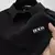 Camiseta masculina bordada de manga curta de alta qualidade, camisa polo legal e - VANTO