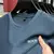 Camiseta masculina bordada de manga curta de alta qualidade, camisa polo legal e