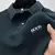Camiseta masculina bordada de manga curta de alta qualidade, camisa polo legal e na internet