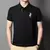 Camisa polo masculina de manga curta na internet