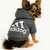 MOLETOM ADIDOG COM CAPUZ PARA CACHORRO - GRAFITE ATELIE DO PET - comprar online