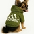 MOLETOM ADIDOG COM CAPUZ PARA CACHORRO - VERDE OLIVA ATELIE DO PET - comprar online