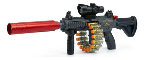 Lança Dardos M416 Rifle Combate Automatica