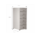 ARQUIVO FICHÁRIO 6 GAVETAS (1,33X0,50X0,71) CH24 C/ TRILHO TEL - comprar online