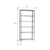 ESTANTE 0,59 (1,98X0,92X0,59) CH24 - comprar online