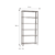 ESTANTE 0,40 (1,98X0,92X0,40) CH22 - comprar online