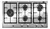 Anafe Empotrable Whirlpool Multigas Inox 90 Cm Color Inoxidable