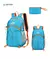 Mochila dobrável portátil , mochila leve para caminhada e trilhas