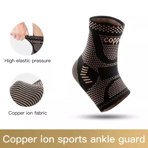 Cinta de Tornozelo de Cobre: Conforto e Suporte para Seus Pés!