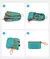 Mochila dobrável portátil , mochila leve para caminhada e trilhas