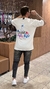 Camiseta Over Branca Dubliin na internet