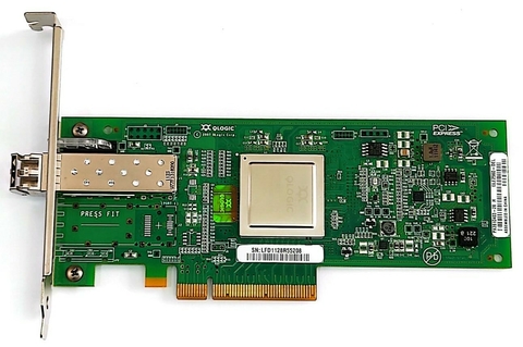 Placa Rede Fibra Qlogic QLE2560-DEL - PX2810403 8GB Pci-e X8 - P/N: 06H20P