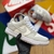 Tênis Nike Dunk Linha Premium Branco com Cinza