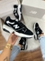 Tênis New Balance 550 Preto com detalhes em Branco