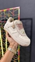 Tênis Nike Air Force Super Branco e Rosa