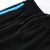 Conjunto Camisa + Calça Adidas - Preto com Azul Neon