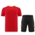 Conjunto Camisa + Short Adidas - Vermelho com laranja na internet