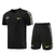 Conjunto Camisa + Short Nike - Preto com branco na internet