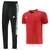 Conjunto Camisa + Calça Adidas - Vermelho