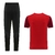 Conjunto Camisa + Calça Adidas - Vermelho com Preto - comprar online