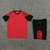 Conjunto Camisa + Short Puma - Vermelho com preto - comprar online