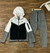 Conjunto Nike Tech Fleece - Branco com preto e cinza - comprar online