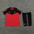 Conjunto Camisa + Short Nike - Preto com vermelho - comprar online