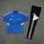 Conjunto de Treino Adidas - Azul com branco - comprar online