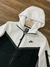 Imagem do Conjunto Nike Tech Fleece - Branco com preto e cinza