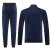 Conjunto Real Madrid Adidas - Azul marinho com laranja e branco na internet