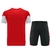 Conjunto Camisa + Short Adidas - Vermelho com branco na internet