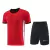 Conjunto Camisa + Short Nike - Vermelho com branco e preto na internet