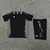 Conjunto Camisa + Short Adidas - Preto com cinza
