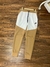 Imagem do Conjunto Nike Tech Fleece - Marrom com branco