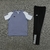 Conjunto Camisa + Calça Adidas - Cinza com Preto na internet
