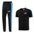Conjunto Camisa + Calça Puma - Preto com azul - comprar online