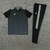 Conjunto Camisa + Calça Adidas - Cinza com Preto na internet