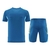 Conjunto Camisa + Short Adidas - Azul com Amarelo na internet