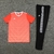 Conjunto Camisa + Calça Adidas - Laranja com branco na internet