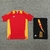 Conjunto Camisa + Short Adidas - Vermelho com laranja