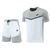 Conjunto Camisa + Short Nike - Cinza com branco na internet
