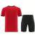 Conjunto Camisa + Short Nike - Vermelho com branco e preto - Conjuntados Store