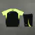 Conjunto Camisa + Short Nike - Preto com verde - comprar online