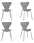 Silla Jacob Design set de 4 unidades en internet