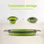 Silicone Vegetais e Frutas Cesta De Limpeza, Cesta De Drenagem, Folding Water Fi - comprar online