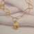 Pulseira de elos coração