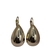 Brinco gota vazada dourado - comprar online