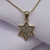 Colar estrela de Davi cravejada - comprar online
